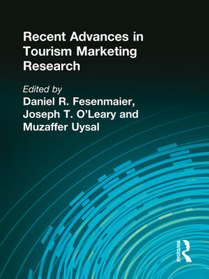 cover image of Recent Advances in Tourism Marketing Research